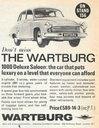 Illustration for article titled Capitalist marketing, Wartburg style